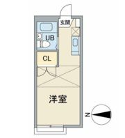 KSHKｱﾊﾟｰﾄﾒﾝﾄの間取り画像