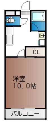 ケイズシティ豊成の間取り画像
