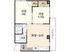 松尾ビル（東観音町）の間取り画像
