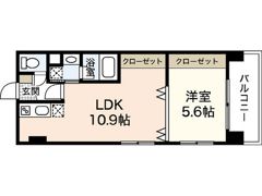 ラフォーレ十日市の間取り画像