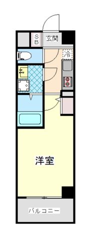 フレアコート甲南の間取り画像