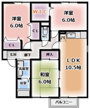 アゼリアパレス NORTHの間取り画像