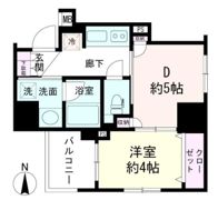 日神デュオステージ新御徒町の間取り画像