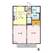 グリーンヒルドKA棟の間取り画像