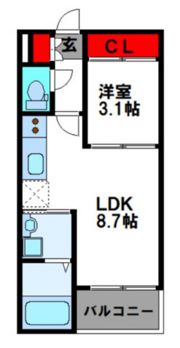 REGALEST門田屋敷の間取り画像