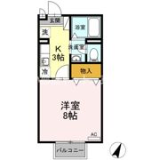 ソレイユ Aの間取り画像