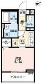 フルール原の間取り画像