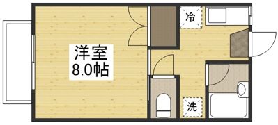 ダン・デ・リオンⅡの間取り画像