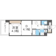 ライブガーデン江坂VIIIの間取り画像