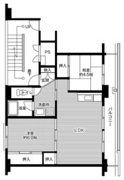 ビレッジハウス西本郷2号棟の間取り画像