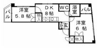 コート本荘の間取り画像