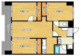 グランエスパシオ浅野の間取り画像