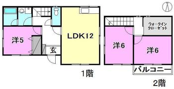 志津川 宮倉借家の間取り画像