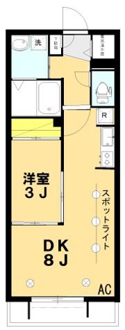 アヴェニール フォレストの間取り画像