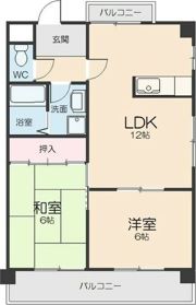 エステート新守の間取り画像