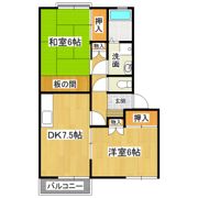 マスターズB棟の間取り画像