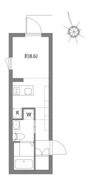 アピチェ板橋本町の間取り画像