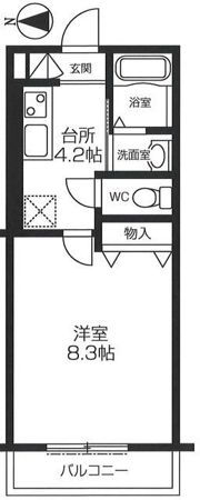 ルネサンス東小金井の間取り画像
