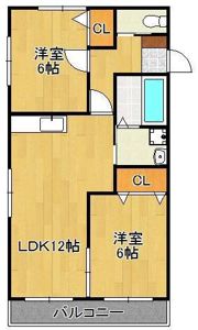 レトア木屋瀬IIの間取り画像