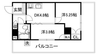 シティハイム佐古パート7の間取り画像