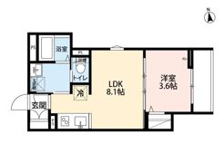 robot home 新宿町の間取り画像