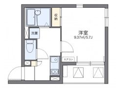 レオネクストKD2の間取り画像