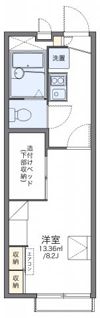 レオパレスM＆Kuzumasaの間取り画像