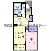 パシフィックサイドEの間取り画像