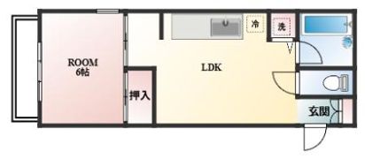 プラムロックハイツの間取り画像
