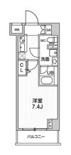 ジェノヴィア阪東橋スカイガーデンの間取り画像