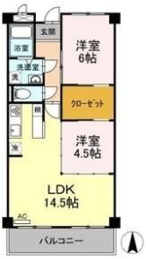 サンフィールド赤鍋の間取り画像