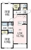 ユアメゾン五月台の間取り画像