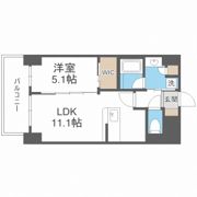 esteOeste難波元町の間取り画像