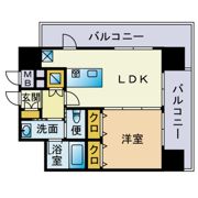 プライムアーバン博多の間取り画像