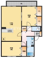 ウィルモア宮小路 C棟の間取り画像
