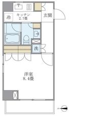 Brillia ist 白金高輪の間取り画像