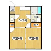 ベルハイツ No.5の間取り画像