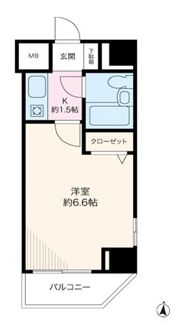 ダイホープラザ高田馬場IIの間取り画像