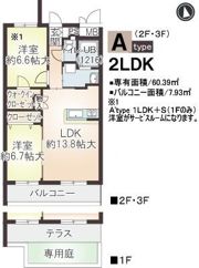 ルシュマンの間取り画像