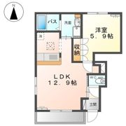 マーチ ブラウンⅠの間取り画像