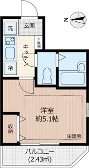 ピアコートTM東武練馬 壱番館の間取り画像