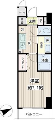 アイボリーコートの間取り画像