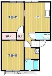 サンライフ久米の間取り画像