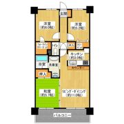 レヴィールひたち野3番街ステーションフロントタワーの間取り画像