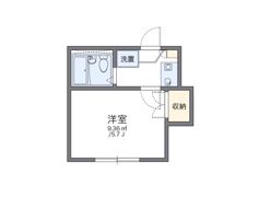 レオパレスデルニエの間取り画像