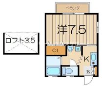 ハミルトンの間取り画像