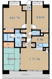 CITY SPIRE 西葛西の間取り画像
