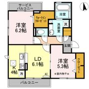 グランドゥール シャルマンの間取り画像