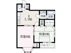 サンアベニューA棟の間取り画像