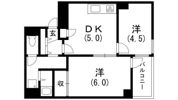 三宮パークハイムの間取り画像